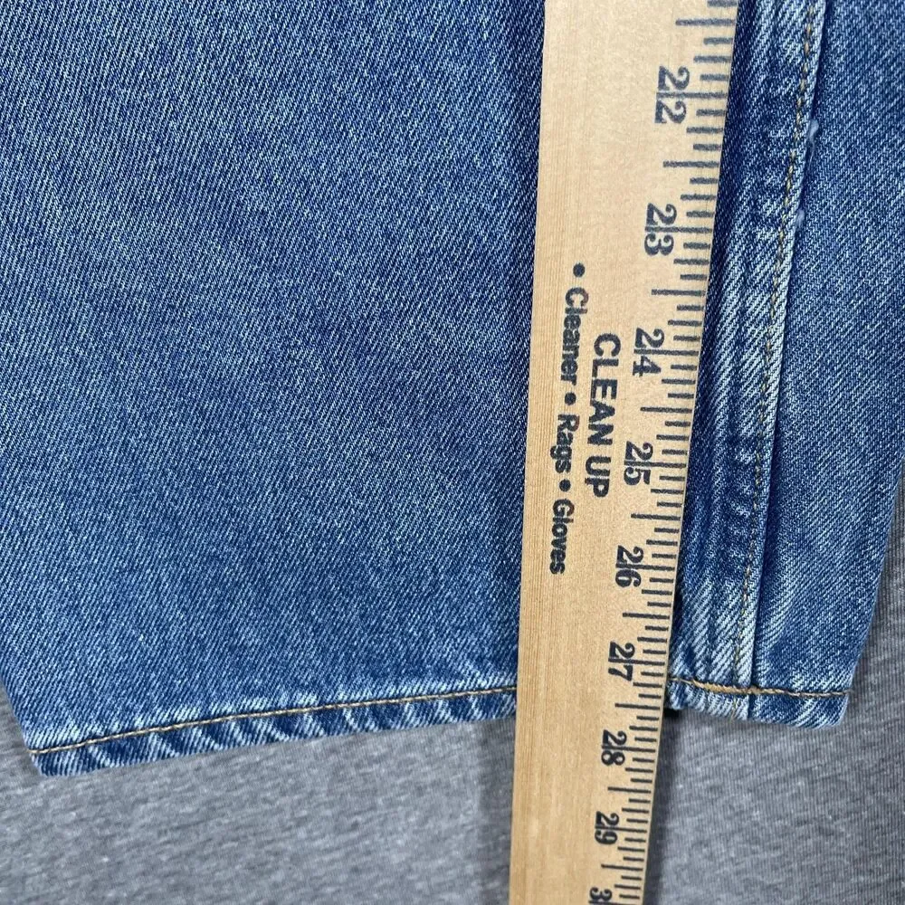 NWT H&M Jeans Mens 33x32 Blue Light Wash Loose Relaxed Straight Skater Y2K